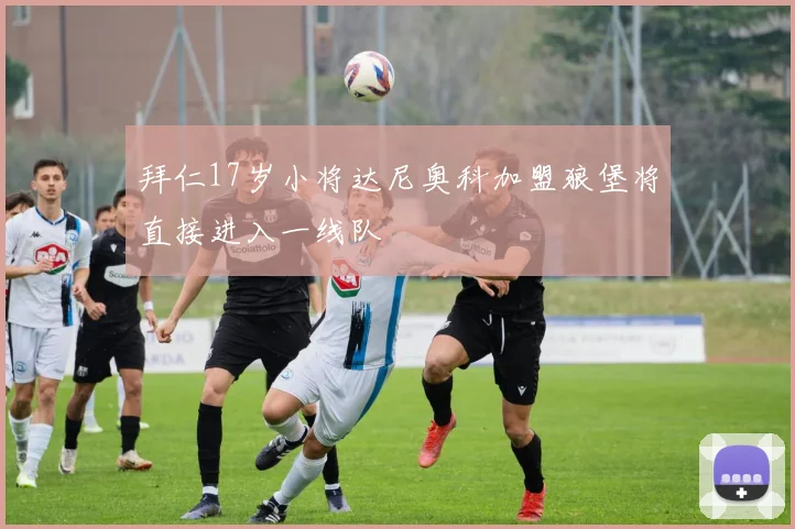 拜仁17岁小将达尼奥科加盟狼堡将直接进入一线队